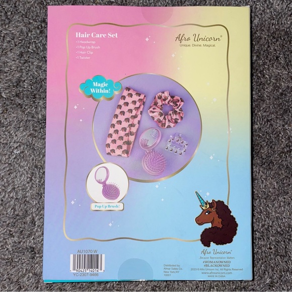 New Afro unicorn Hair Care set - Picture 3 of 10